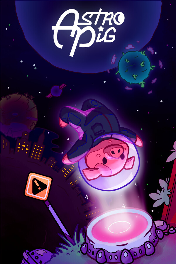 Astro Pig capsule art