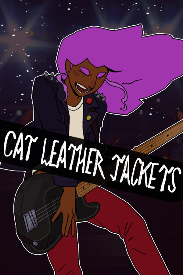 Cat Leather Jackets capsule art
